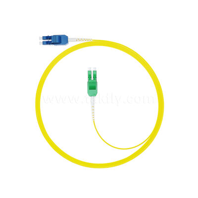 Yüksek yoğunluklu kablolama için alan tasarrufu yapan LC-LC Uniboot Patch Cord