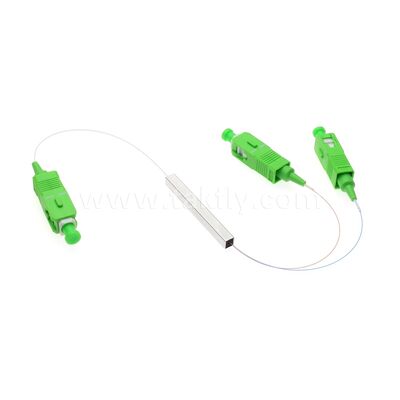 Kare Çelik Tüp PLC 1x2 Tek Modlu Fiber Optic Splitter
