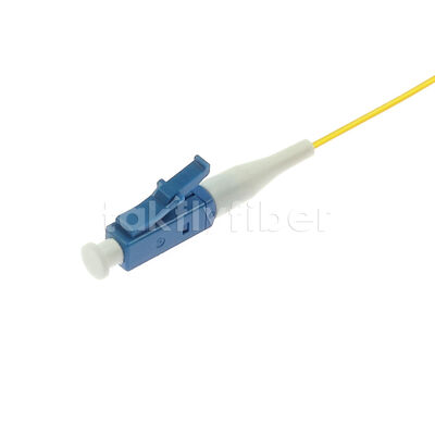 LC Simplex Tek Modlu Fiber Optik Pigtail 1m 2m 3m Uzunluklar, 0.9mm Sıkı tampon