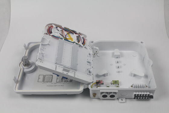 Kolay Bakım FTTH Fiber Optic Termination Box IP65 Koruması ve 0.2dB Giriş Kaybı ile