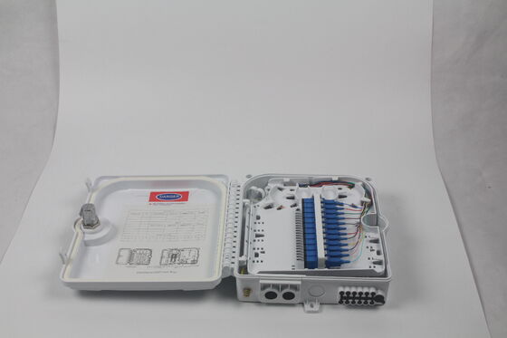 Kolay Bakım FTTH Fiber Optic Termination Box IP65 Koruması ve 0.2dB Giriş Kaybı ile