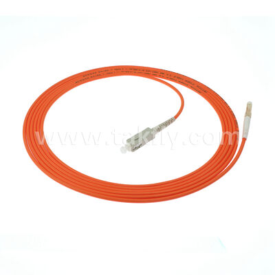LC-SC Patch Cord Tek modlu / Çok modlu, Basit ve Çifte (1 çekirdek 2 çekirdek) Fiber Optic Jumper Kablosu