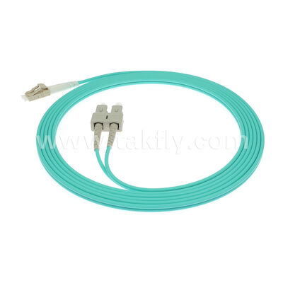 LC-SC Patch Cord Tek modlu / Çok modlu, Basit ve Çifte (1 çekirdek 2 çekirdek) Fiber Optic Jumper Kablosu