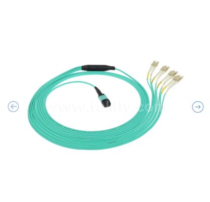 MPO/MTP-LC Breakout Patch Cord. Yüksek yoğunluklu çok çekirdekli fiber optik kablolama çözümü.