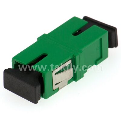 SC Zirconia Sleeve Fiber Optic Adaptörü Duplex Seçeneği ve Flangeless Yapısı ile