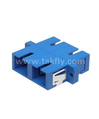 SC Duplex Fiber Optic Adaptörü,Kabl-Kabl & Kabl-Açıklama Bağlantısı için Düşük Giriş Kaybı