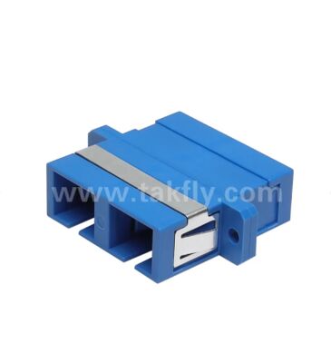 SC Duplex Fiber Optic Adaptörü,Kabl-Kabl & Kabl-Açıklama Bağlantısı için Düşük Giriş Kaybı