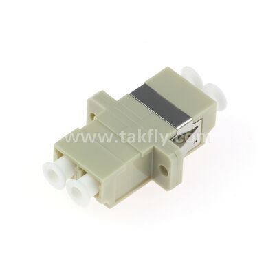 SC Fiber Optic Adapter ️ Zirkonya Kol, Flangeless veya Duplex-Flanged, SM/MM için, -40 ~ 85 °C İşlem