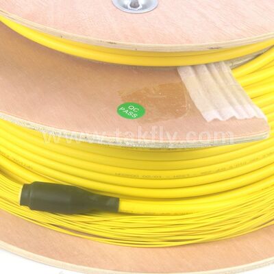 Telekom Veri Merkezi için önceden sonlandırılmış Patchcord 48Cores SC-SC Fiber Optic Breakout Drop Kablosu