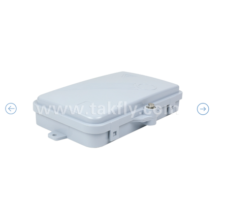 Fiber Optic Termination Box FTKS-1805-04A, 4 SC/APC SM SX Adaptörü, Pigtail yüklü, FTTH FTTx Splicing Distribution Splitting Storage Cable Management Enclosure Duvar Montajı