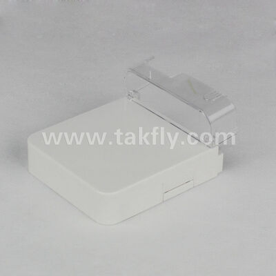 1 Port Fiber Optic Termination Box, SC LC Simplex Duplex Adaptörü, Yüzey Montaj Duvar Plağı, Splicing Fiber Box Yok, Express Port Kablo Yönetimi, OEM Özel Logo, FTTH FTTx Çalışma Alanı Alt Sistemi