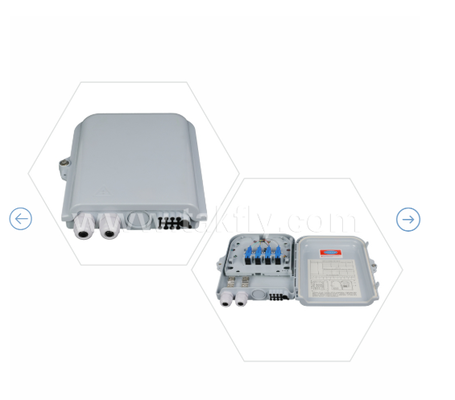 FTKS-1805-8E 8 PCS SC/UPC SM SX adaptörü ve tamamen yüklü bir pigtail ile bitiş kutusu