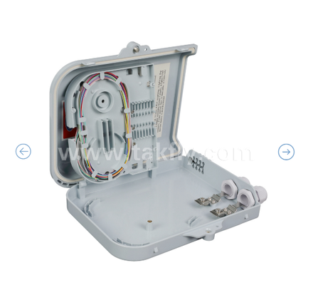 FTKS-1805-8E 8 PCS SC/UPC SM SX adaptörü ve tamamen yüklü bir pigtail ile bitiş kutusu