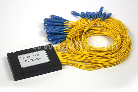 Çok yönlü ABS Kutusu PLC Bölücü 1×2'den 1×64'e, Düşük Kayıp, Geniş Sıcaklık, Özelleştirilebilir