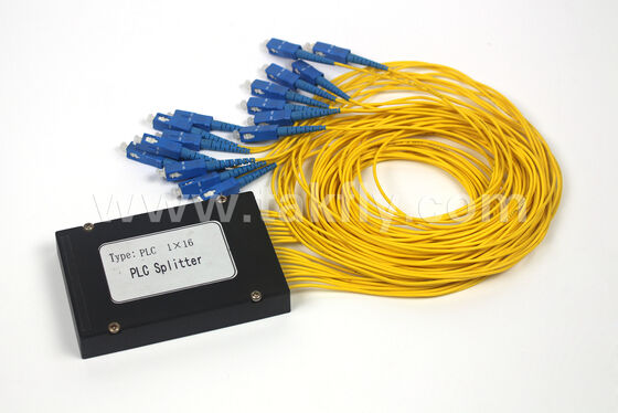 Çok yönlü ABS Kutusu PLC Bölücü 1×2'den 1×64'e, Düşük Kayıp, Geniş Sıcaklık, Özelleştirilebilir