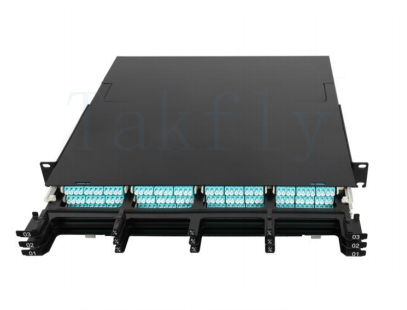 1U / 2U / 4U Yüksek Nitelikli MPO Kaseti Patch Panel ️ Raklı, kolay takılabilir MPO'dan LC Kaseti Modülleri, Veri Merkezi ve SAN / LAN Uygulamaları için Önceden Yüklü LC Adaptörleri