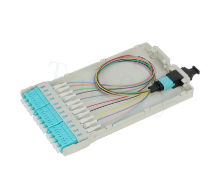 1U / 2U / 4U Yüksek Nitelikli MPO Kaseti Patch Panel ️ Raklı, kolay takılabilir MPO'dan LC Kaseti Modülleri, Veri Merkezi ve SAN / LAN Uygulamaları için Önceden Yüklü LC Adaptörleri