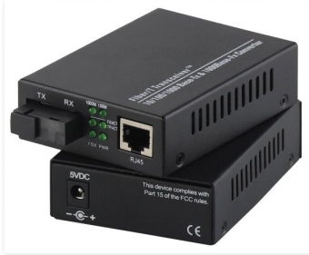 10/100/1000Base-TX'den 1000Base-FX SC'ye Tek Fiber Medya Dönüştürücü