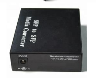 10-100-1000M SFP'den SFP medya dönüştürücü