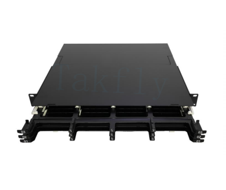 1U 144C Yüksek Yoğunluklu MPO Patch Panel – 12 Kaset, MPO'dan LC'ye Dönüştürme, SAN/LAN/Veri Merkezi için Önceden Sonlandırılmış
