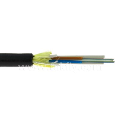 ADSS-100M Tüm-Dielectric Kendiliğinden Desteklenen Hava Fiber Optic Kablosu 4/6/12/24/48/96 Fiber, 100m Span, Kendiliğinden Desteklenen Hava Kuruluşu