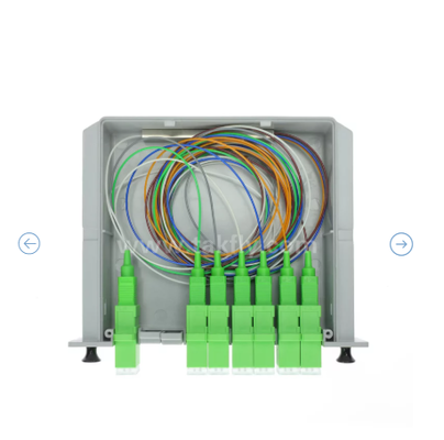 LGX PLC Splitter, Pasif Optik Ağ (PON) Sistemleri için 1×N / 2×N yapılandırmaları olan Kuvars Substrat Teknolojisi