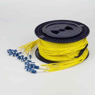Mini Optik Kablolar 2 ila 144 çekirdek, küçük çaplı, metal olmayan, LSZH/PVC tabaka