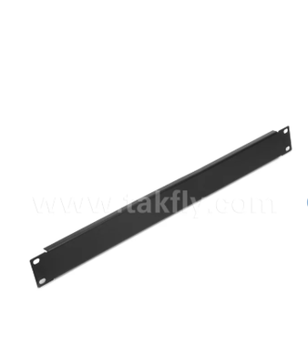 1U Boş Patch Panel – 19" Raf Montajlı Dolgu Paneli