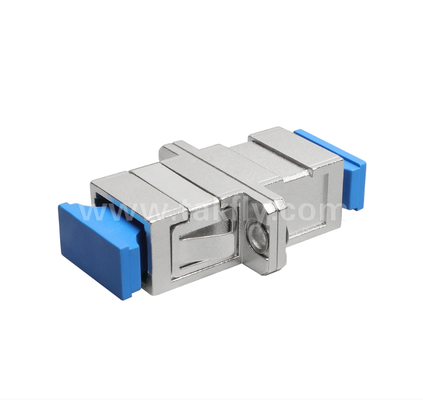SC Simplex Metal Fiber Adaptör – Fiber Optik Kablo-Kablo ve Kablo-Ekipman Bağlantıları için Dayanıklı Metal Muhafaza, Düşük Ekleme Kaybı, Yüksek ve Düşük Sıcaklıklara Dayanıklı