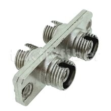 FC DX Fiber Optic Adaptörü, düşük kayıp ≤0.2dB ve Duplex uyumlu ODF kabloları için Zirkonya Kol ile