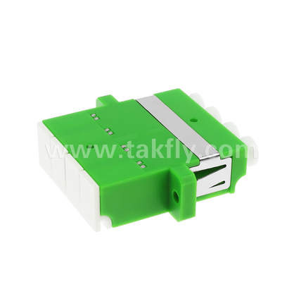 LC Quad Inner Shutter Adaptörü ️ 4-in-1 LC Duplex APC, İnşa edilmiş Şutörle Gözleri Fiber Optik Lazerden Korur, IEC & RoHS Uyumlu, Veri Merkezi ve Yüksek Güçlü Fiber Bağlantıları için