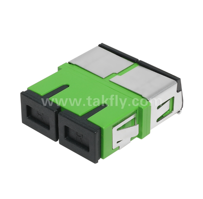 Ön kapaklı SC Duplex Adaptörü