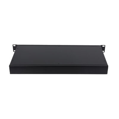 FTTx Veri Merkezi için OEM 1U 19 Inç 2x64 Raf Montajlı LC Fiber Optik PLC Ayırıcı
