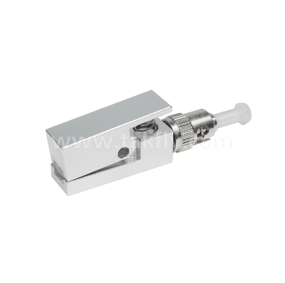 ST kare tip çıplak fiber adaptörü ️ Epoksi içermeyen, tekrar kullanılabilir, düşük ekleme kaybı, optik fiber test ve ölçüm uygulamaları için