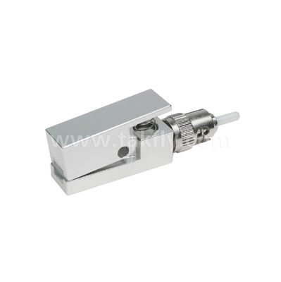 ST kare tip çıplak fiber adaptörü ️ Epoksi içermeyen, tekrar kullanılabilir, düşük ekleme kaybı, optik fiber test ve ölçüm uygulamaları için
