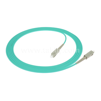 Güvenilir Optik Ağ Bağlantısı için SC-SC Simplex & Duplex Fiber Optic Patch Cord ¢ SM/MM