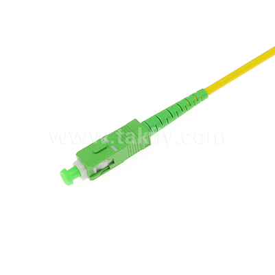 Güvenilir Optik Ağ Bağlantısı için SC-SC Simplex & Duplex Fiber Optic Patch Cord ¢ SM/MM