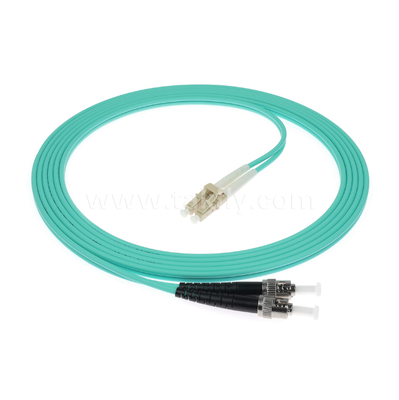 Güvenilir Optik Ağ Bağlantısı için LC-ST Simplex & Duplex Fiber Optic Patch Cord ¢ SM/MM