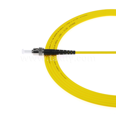 Güvenilir Optik Ağ Bağlantısı için LC-ST Simplex & Duplex Fiber Optic Patch Cord ¢ SM/MM