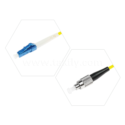 LC-FC Hibrit Fiber Bağlantı Kablosu – Esnek Ağ Bağlantısı için Tek Yönlü / Çift Yönlü, Tekli Mod ve Çok Modlu