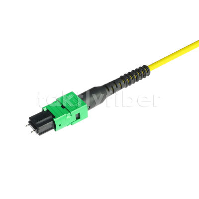 MPO MTP Patchcord SM Trunk Kablo 12F Veri Merkezi AI Telekom FTTX Kablolama için Fiber Optik