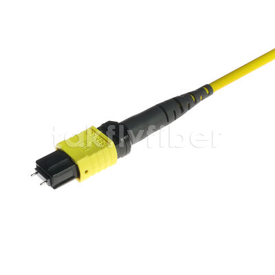 MPO MTP Patchcord SM Trunk Kablo 12F Veri Merkezi AI Telekom FTTX Kablolama için Fiber Optik