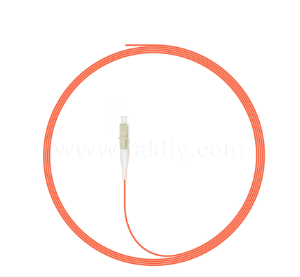 LC Simplex Fiber Optic Pigtail – 0.9/2.0/3.0mm Cable Diameters, Connectorized One End, Bare Fiber on the Other, for Optical Termination Boxes, Splicing & Equipment Interconnection