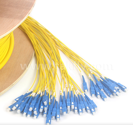 48 Çekirdekli SC‑SC Önceden Sonlandırılmış Patlama Kablosu – Yüksek Yoğunluklu, Özel Dağıtım Yapılandırmaları (Çıplak Fiber / 0,9 mm / 2,0 mm / 3,0 mm), Veri Merkezi ve İç Mekan/Dış Mekan Uygulamaları için