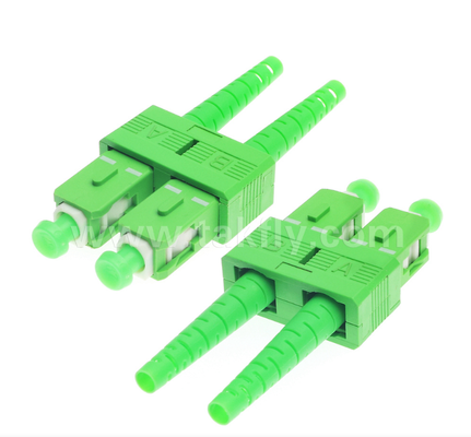 SC/APC Fiber Optik Konektör – Düşük Ekleme Kaybı, İtme-Çekme Tasarımı, FTTH Uyumlu