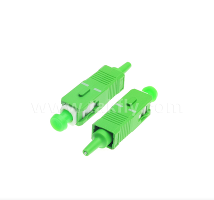 SC/APC Fiber Optik Konektör – Düşük Ekleme Kaybı, İtme-Çekme Tasarımı, FTTH Uyumlu