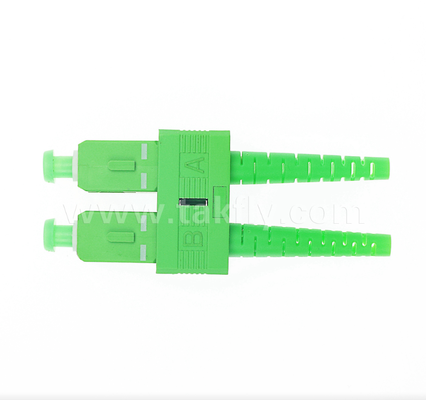 SC/APC Fiber Optik Konektör – Düşük Ekleme Kaybı, İtme-Çekme Tasarımı, FTTH Uyumlu