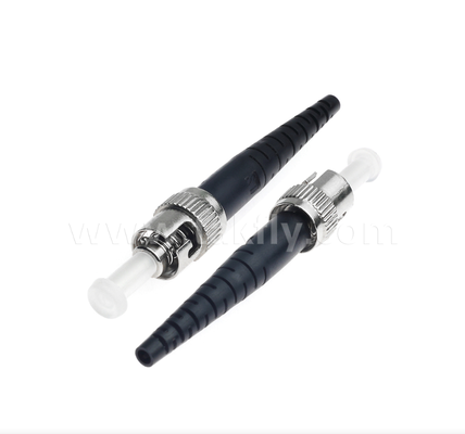 ST Fiber Optik Konektör – Bayonet Döndürme Kilitli, Düşük Ekleme Kaybı, Çok Modlu/Tekli Mod Uyumlu