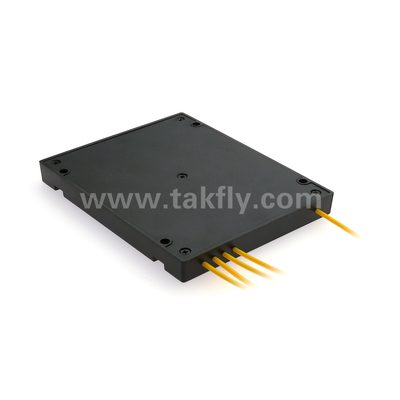 MPO/MTP Fanout Kablo PLC Splitter 1x4 Veri Merkezi FTTX için Tek Modlu Fiber Optik