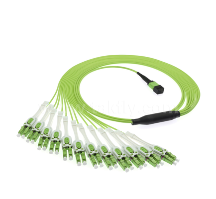 Future-Ready MPO/MTP-LC OM5 Breakout Cable – SWDM-Optimized, High-Density Cabling for 400G Hyperscale Data Centers